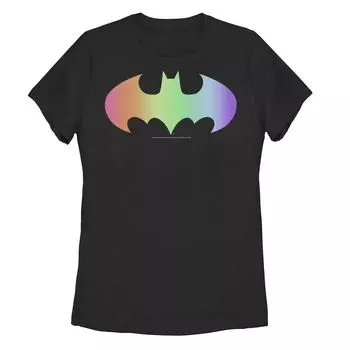 Детская футболка с графическим рисунком DC Comics Batman Rainbow Licensed Character