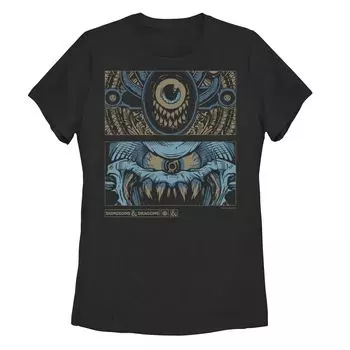 Детская футболка с графическим рисунком Dungeons & Dragons Beholder Panels Licensed Character