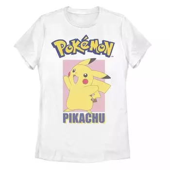Детская футболка с графическим рисунком Pokemon Pikachu Pose Pose Licensed Character