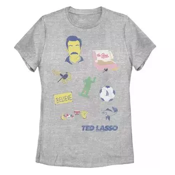 Детская футболка с графическим рисунком Ted Lasso Icons Licensed Character