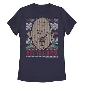 Детская футболка с графическим рисунком The Goonies Sloth Hey You Guys Ugly в рождественском стиле Licensed Character