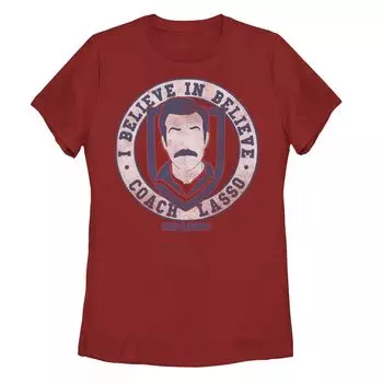Детская футболка с изображением цитаты из фильма Ted Lasso Believer Licensed Character