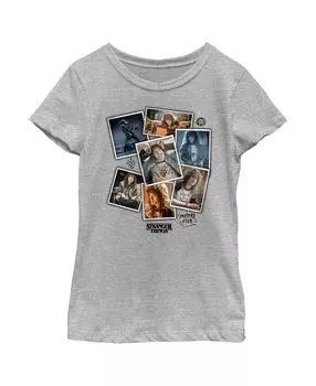 Детская футболка с изображением Эдди Мансона «Очень странные дела» для девочек Netflix