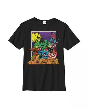 Детская футболка с изображением Мстителей на Хэллоуин для мальчиков Marvel