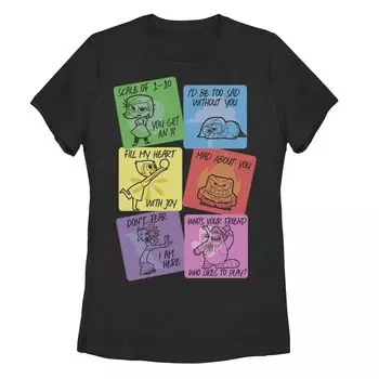 Детская футболка с изображением открытки ко Дню святого Валентина Disney/Pixar Inside Out Licensed Character