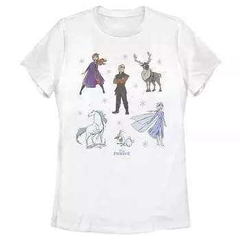 Детская футболка с изображением персонажа Disney Frozen 2 Licensed Character
