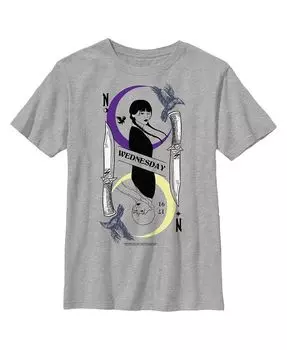 Детская футболка с изображением персонажей среды для мальчиков Netflix, серый