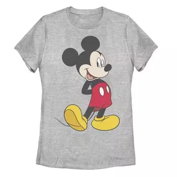 Детская футболка с изображением улыбающейся позы Микки Мауса Disney's Licensed Character