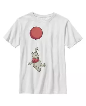 Детская футболка с изображением Винни-Пуха в полете для мальчиков Disney