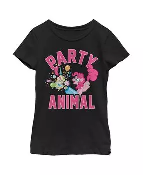 Детская футболка с изображением животных «My Little Pony: Friendship is Magic» для девочек «Пинки Пай» Hasbro