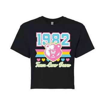 Детская футболка с капюшоном Care Bears 1982 Team Licensed Character, черный