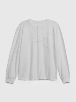 Детская футболка с карманом Gap, белый