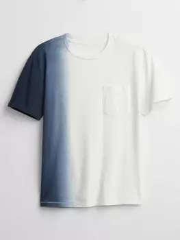 Детская футболка с карманом Gap, белый