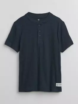 Детская футболка с карманом Gap, синий