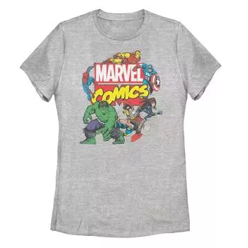 Детская футболка с коллажем «Marvel Comics Avengers» Marvel