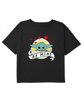 Детская футболка с колыбелькой для девочек «Звездные войны: мандалорец Grogu Be Mine» Disney Lucasfilm