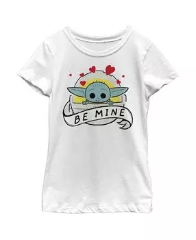 Детская футболка с колыбелькой для девочек «Звездные войны, мандалорец, ребенок, будь моей» Disney Lucasfilm