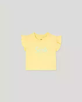 Детская футболка с коротким рукавом Baby El Corte Ingls, светло-желтый