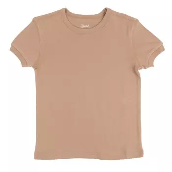 Детская футболка с коротким рукавом, бежевый