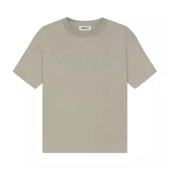 Детская футболка с короткими рукавами Fear of God Essentials, цвет Мосс