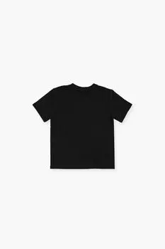 Детская футболка с короткими рукавами Forever 21, черный