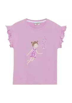Детская футболка с короткими рукавами и пайетками Fairy SALT AND PEPPER, цвет Orchid