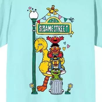 Детская футболка с короткими рукавами и рисунком «Улица Сезам» Licensed Character