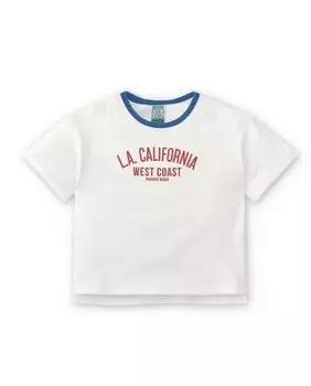 Детская футболка с короткими рукавами «Калифорния» Charanga, светло-бежевый