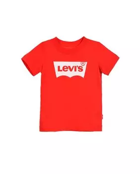 Детская футболка с короткими рукавами Levi's, красный