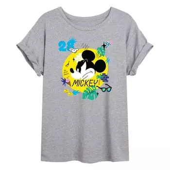 Детская футболка с крутым струящимся рисунком Микки Мауса Disney's Mickey Mouse Licensed Character