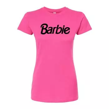 Детская футболка с логотипом Barbie и графическим рисунком Licensed Character, розовый