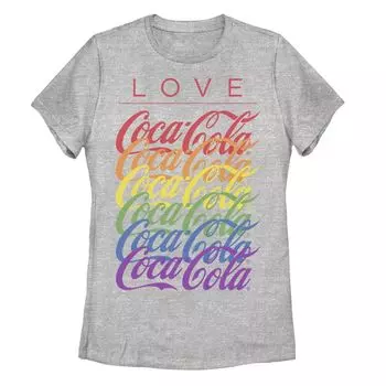 Детская футболка с логотипом Coca-Cola Pride Love Rainbow Licensed Character