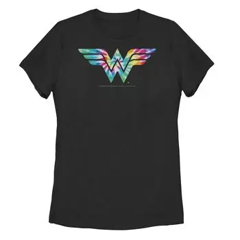 Детская футболка с логотипом DC Comics Wonder Woman и рисунком тай-дай Licensed Character