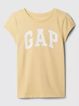 Детская футболка с логотипом Gap, желтый