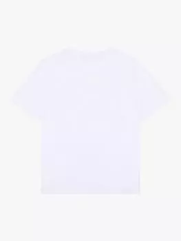 Детская футболка с логотипом HUGO BOSS, белый