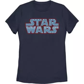 Детская футболка с логотипом и графическим рисунком в стиле «Рождественская ярмарка» в стиле «Звездных войн» Star Wars