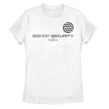 Детская футболка с логотипом Marvel Hawkeye Bishop Security и графическим рисунком Marvel