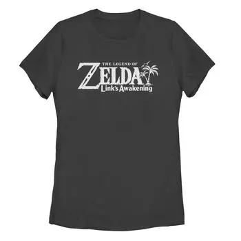 Детская футболка с логотипом Nintendo Legend Of Zelda Link's Awakening Licensed Character