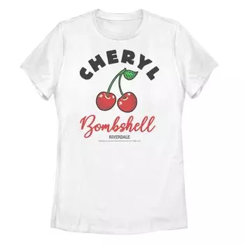 Детская футболка с логотипом Riverdale Cheryl Bombshell вишневого цвета Licensed Character