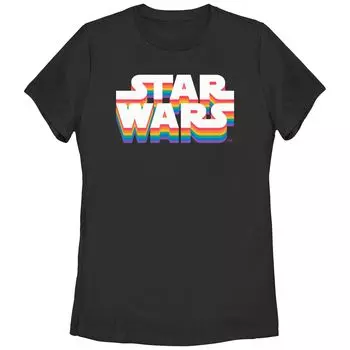 Детская футболка с логотипом Star Wars Pride Drop Shadow и графическим рисунком Licensed Character