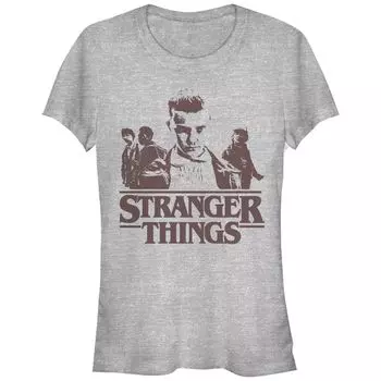 Детская футболка с логотипом Stranger Things Group Shot и графическим рисунком Licensed Character