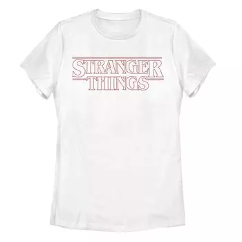Детская футболка с логотипом Stranger Things и контуром Licensed Character