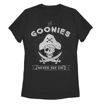 Детская футболка с логотипом The Goonies Never Say Die Pirate Captain Licensed Character