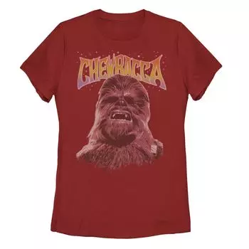 Детская футболка с надписью Star Wars Chewbacca Retro Rockstar Licensed Character