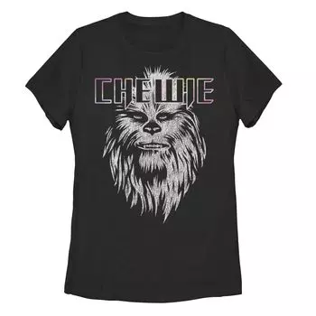 Детская футболка с неоновым логотипом Chewie Star Wars Licensed Character