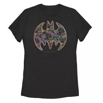 Детская футболка с неоновым логотипом DC Comics Batman Licensed Character