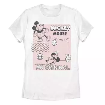 Детская футболка с оригинальным плакатом Disney's Mickey Mouse Junior Licensed Character