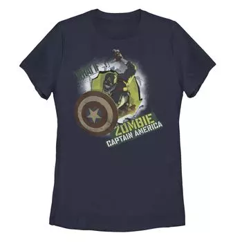 Детская футболка с плакатом «Что если Капитан Зомби» Marvel Licensed Character