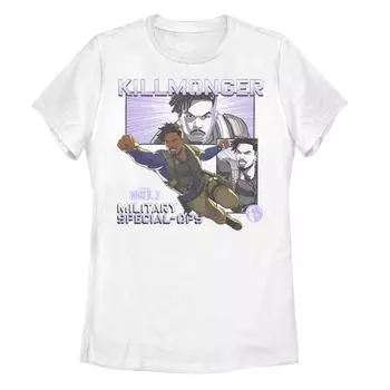 Детская футболка с плакатом «Что если Killmonger Special Ops» Marvel Licensed Character