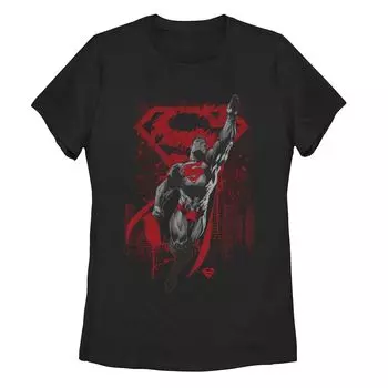 Детская футболка с плакатом DC Comics Superman Fly Up Licensed Character